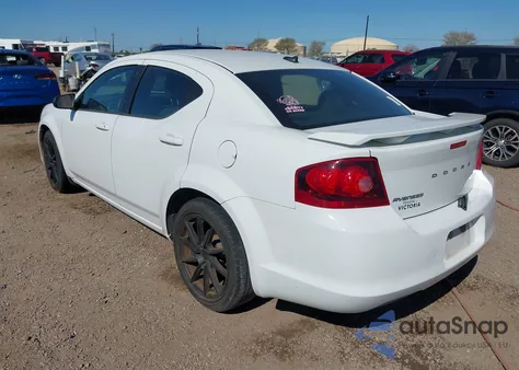 2014 Dodge Avenger Se z USA, uszkodzony, nr VIN 1C3CDZABXEN221187
